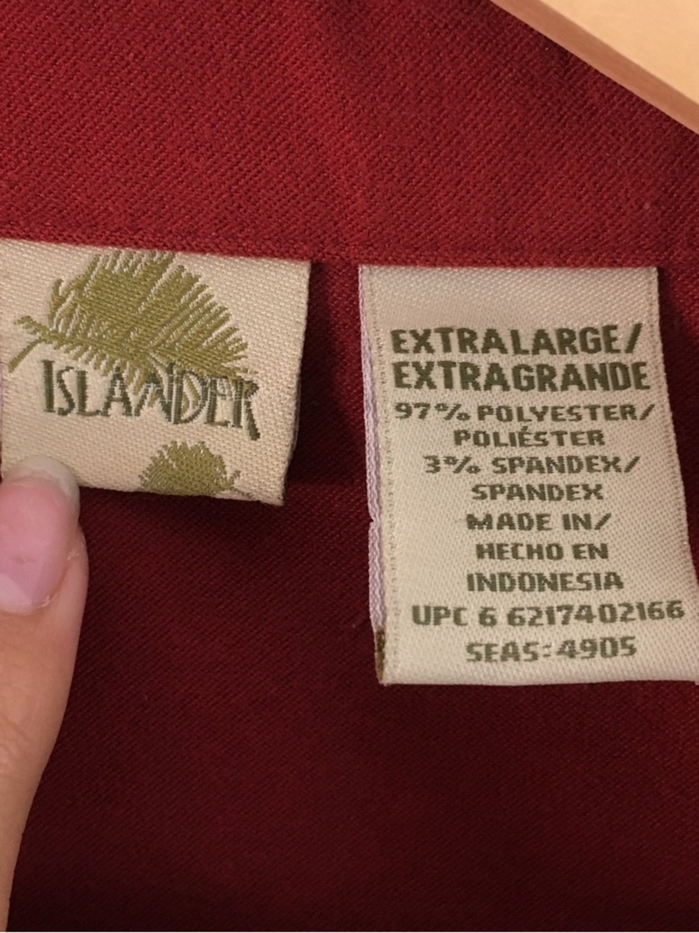 Brick Red Button-Front Jacket - Picture 7 of 9